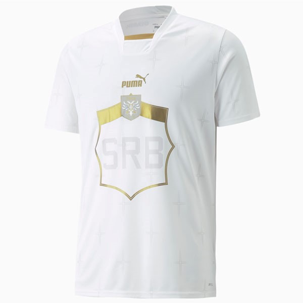 Tailandia Camiseta Serbia 2ª 2022/23 Blanco